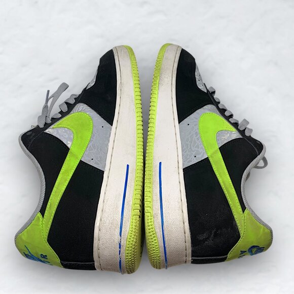 Nike Air Force 1 Low Reflect Black Volt (2013) 488298077 - Picture 2 of 7